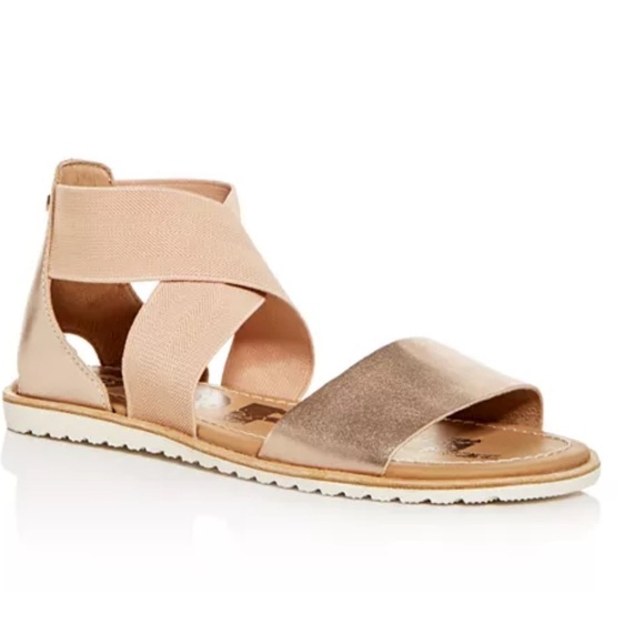 Sorel Women's Ella Crisscross Ankle-Strap Sandals - Picture 1 of 6